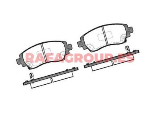 RG6549 - Pastillas de freno